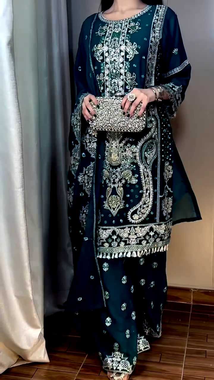 Ynf Georgette RIN212 7056 Suits & Dresses Islamic Clothing Wholesale Pakistani Suits Embroidery Suits Wedding Suits Manufacturer