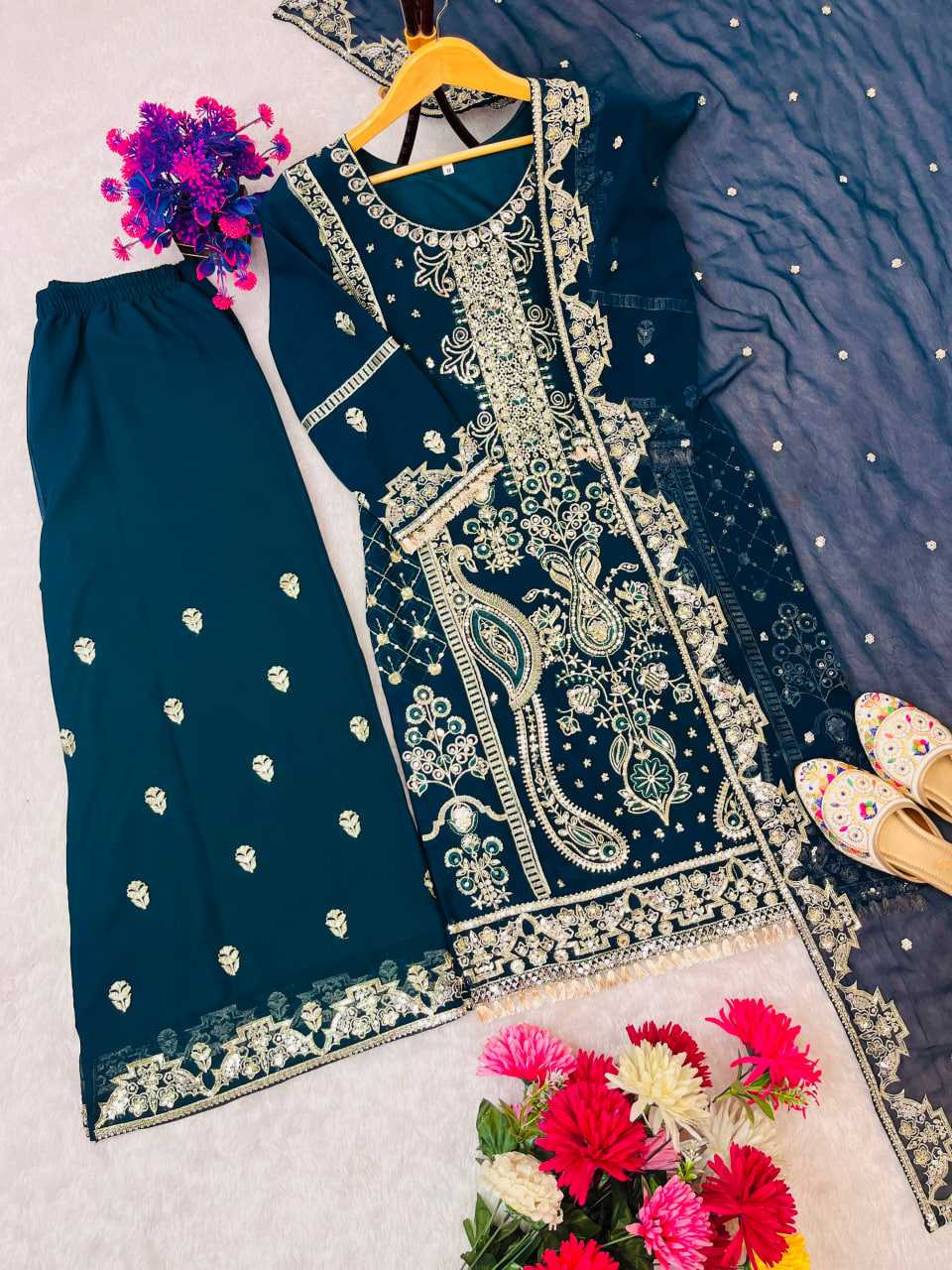 Ynf Georgette RIN212 7056 Suits & Dresses Islamic Clothing Wholesale Pakistani Suits Embroidery Suits Wedding Suits Manufacturer