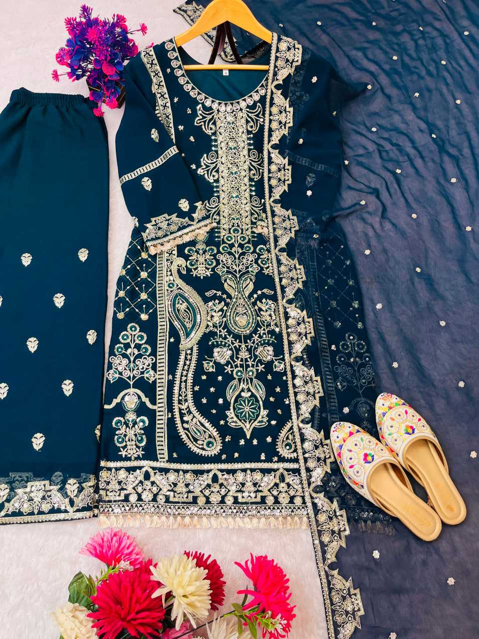 Ynf Georgette RIN212 7056 Suits & Dresses Islamic Clothing Wholesale Pakistani Suits Embroidery Suits Wedding Suits Manufacturer