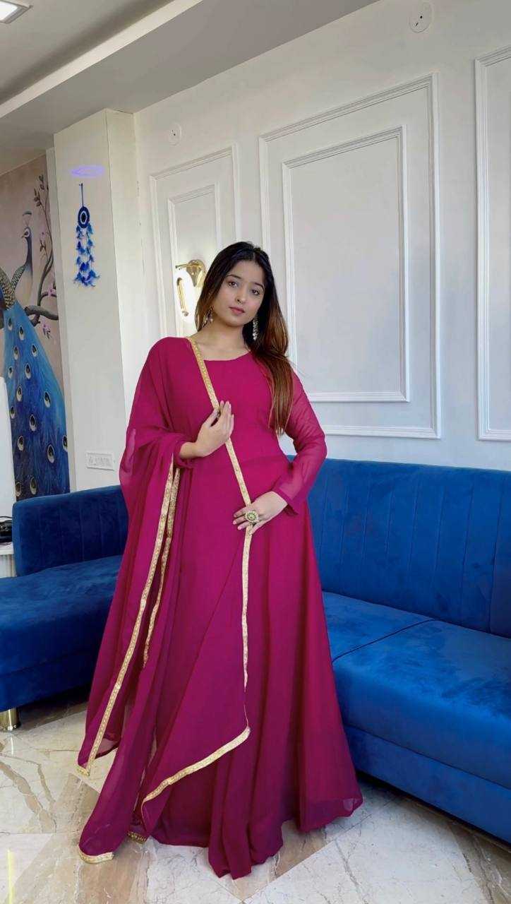 Ynf Georgette RIN213 L329 Kurti Wholesale Anarkali Kurtis Fancy Kurtis Manufacturer