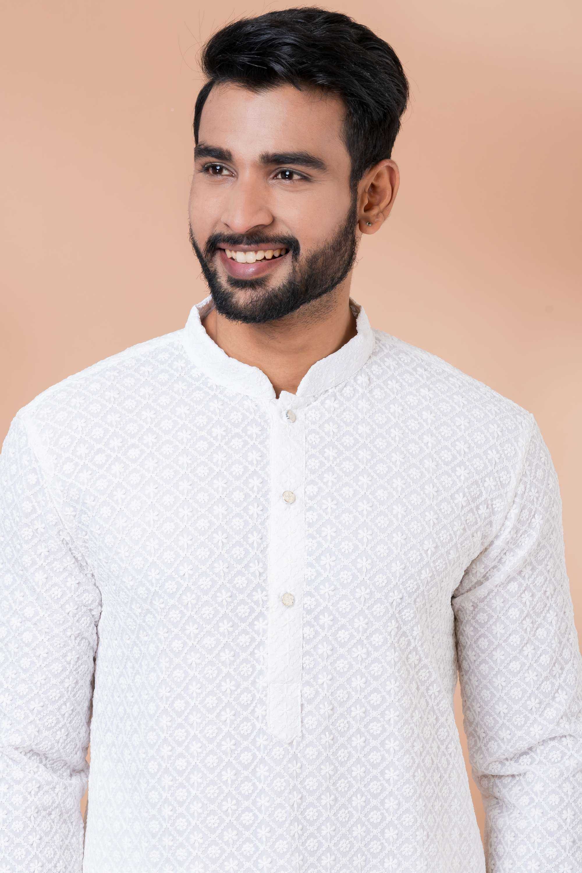 Ynf Georgette RIN223 3375B Mens Wear Wholesale Mens Kurtas Mens Kurta Pyjama Men Wedding kurta Manufacturer