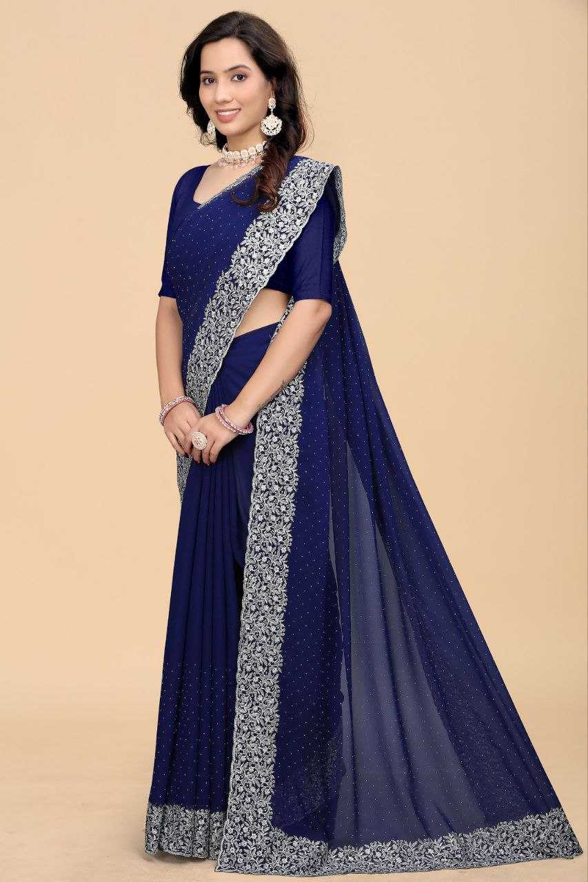 Ynf Georgette RIN226 DESIGN Sarees Wholesale Party Wear Sarees Fancy Sarees Manufacturer