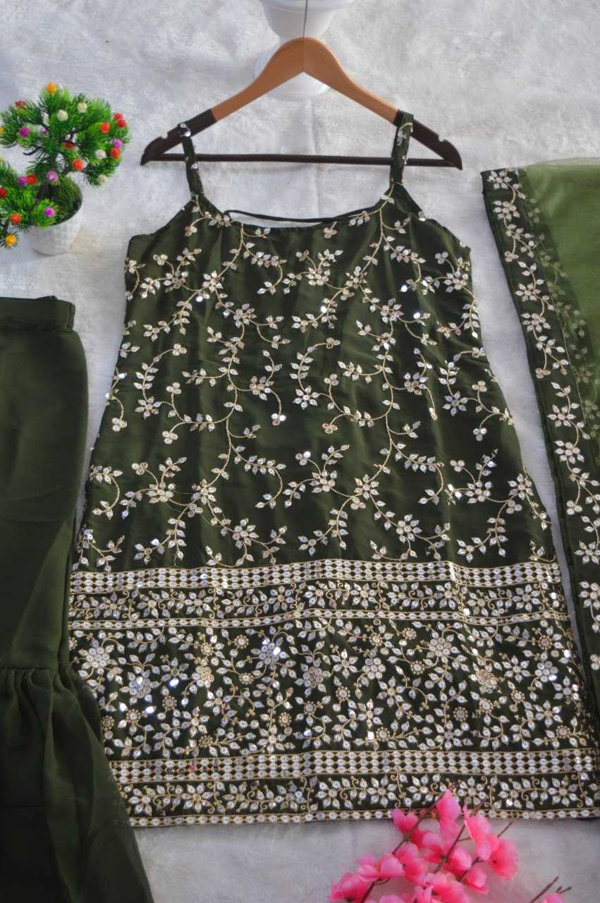 Ynf Georgette RIN228 293 Suits & Dresses Wholesale Ladies Suits Sharara Salwar Suits Embroidery Suits Party Wear Dresses Manufacturer