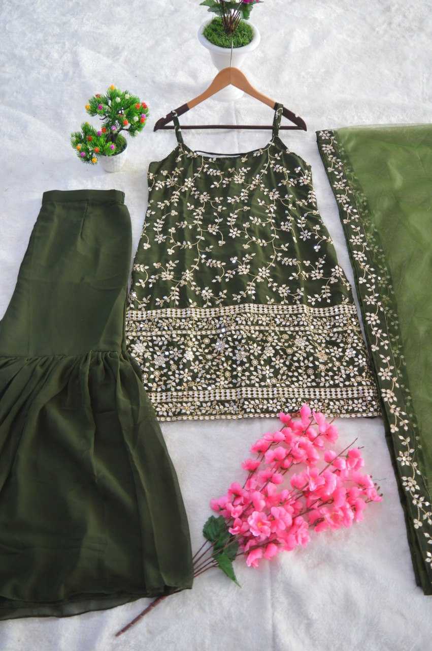 Ynf Georgette RIN228 293 Suits & Dresses Wholesale Ladies Suits Sharara Salwar Suits Embroidery Suits Party Wear Dresses Manufacturer