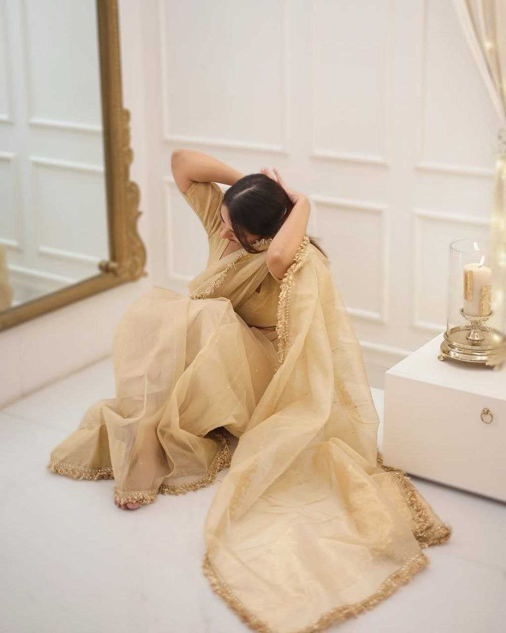 Ynf Gold Plated KESH158 10094 Sarees Wedding Collections Festive Collections Wholesale Designer Sarees Party Wear Sarees Sarees With Blouse Manufacturer