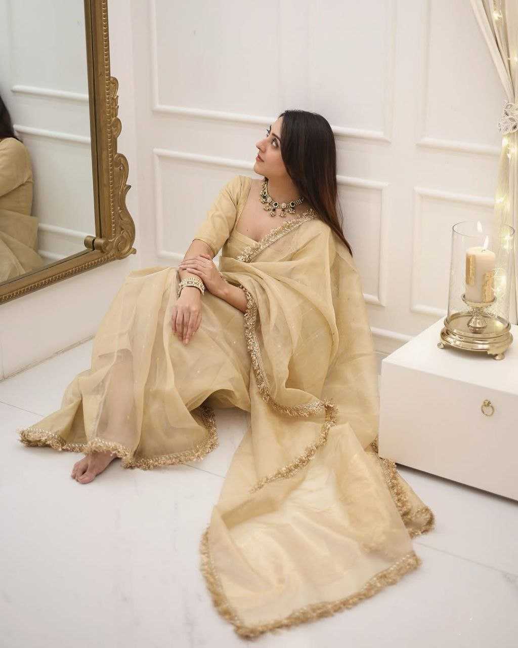 Ynf Gold Plated KESH158 10094 Sarees Wedding Collections Festive Collections Wholesale Designer Sarees Party Wear Sarees Sarees With Blouse Manufacturer