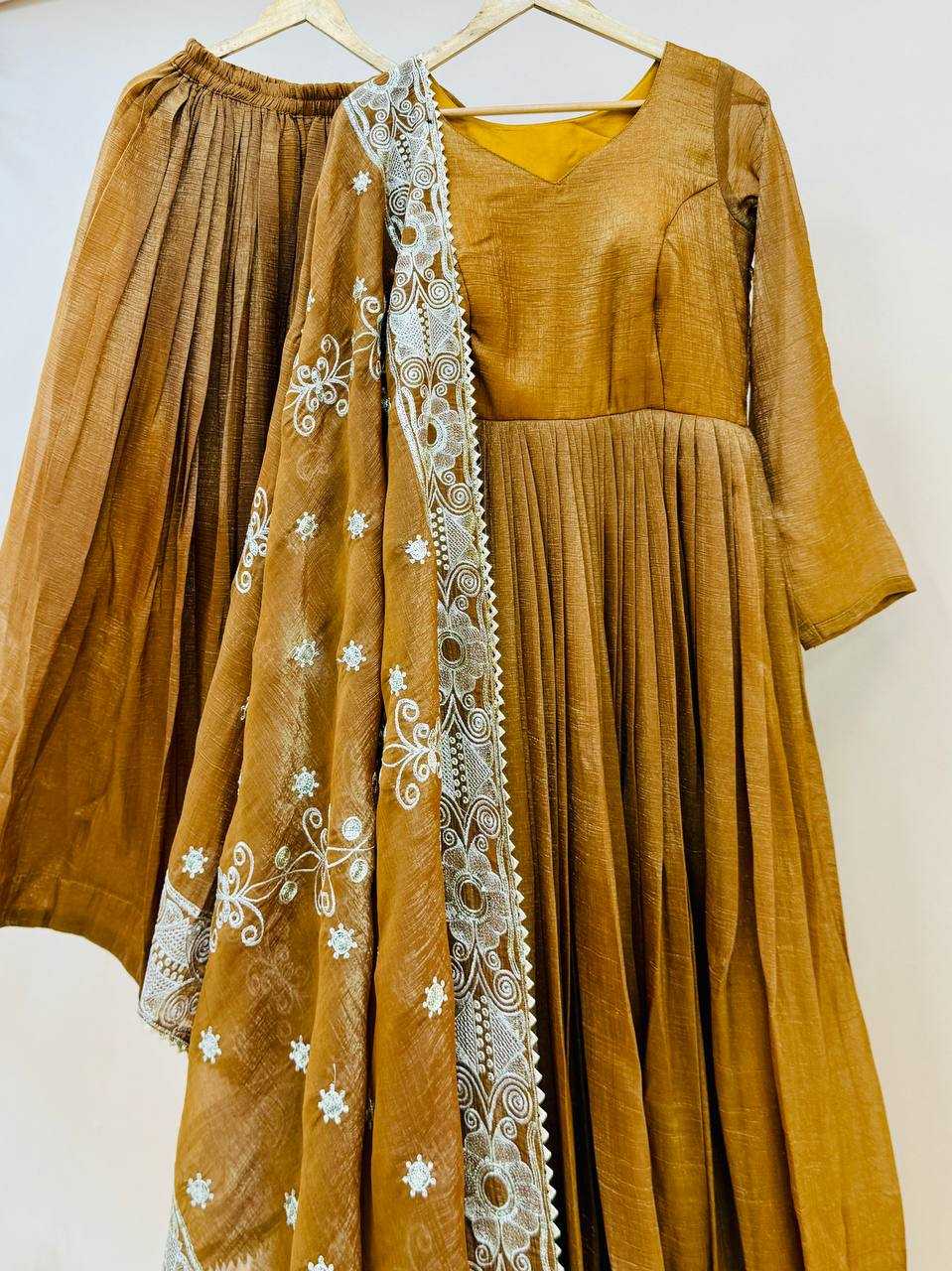 Ynf Gold Plated KESH158 RAKHI Suits & Dresses Wedding Collections Festive Collections Wholesale Sharara Salwar Suits Designer Suits Wedding Outfits Manufacturer