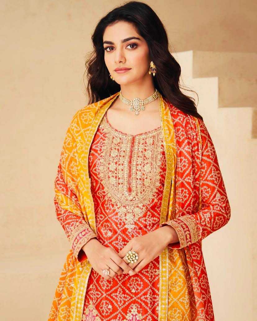 Ynf Heavy Chinnon Silk KESH158 9011 Suits & Dresses Wedding Collections Festive Collections Wholesale Sharara Salwar Suits Ladies Silk Suit Wedding Outfits Manufacturer