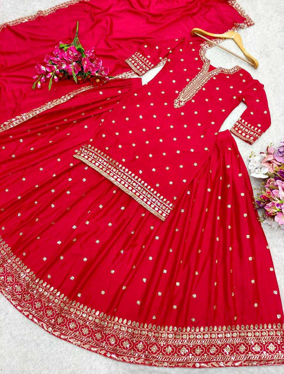 Ynf Heavy Chinnon Silk KESH506 106 Lehengas Wedding Collections Festive Collections Wholesale Silk Lehenga Embroidered Lehenga Lehenga With Dupatta Manufacturer