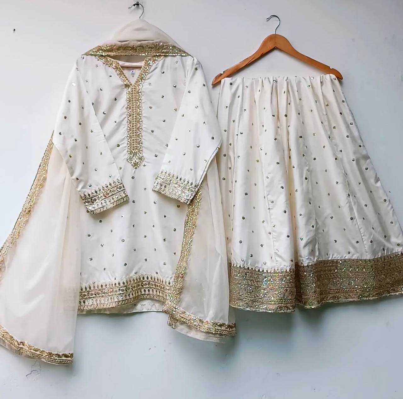 Ynf Heavy Chinnon Silk KESH506 106 Lehengas Wedding Collections Festive Collections Wholesale Silk Lehenga Embroidered Lehenga Lehenga With Dupatta Manufacturer