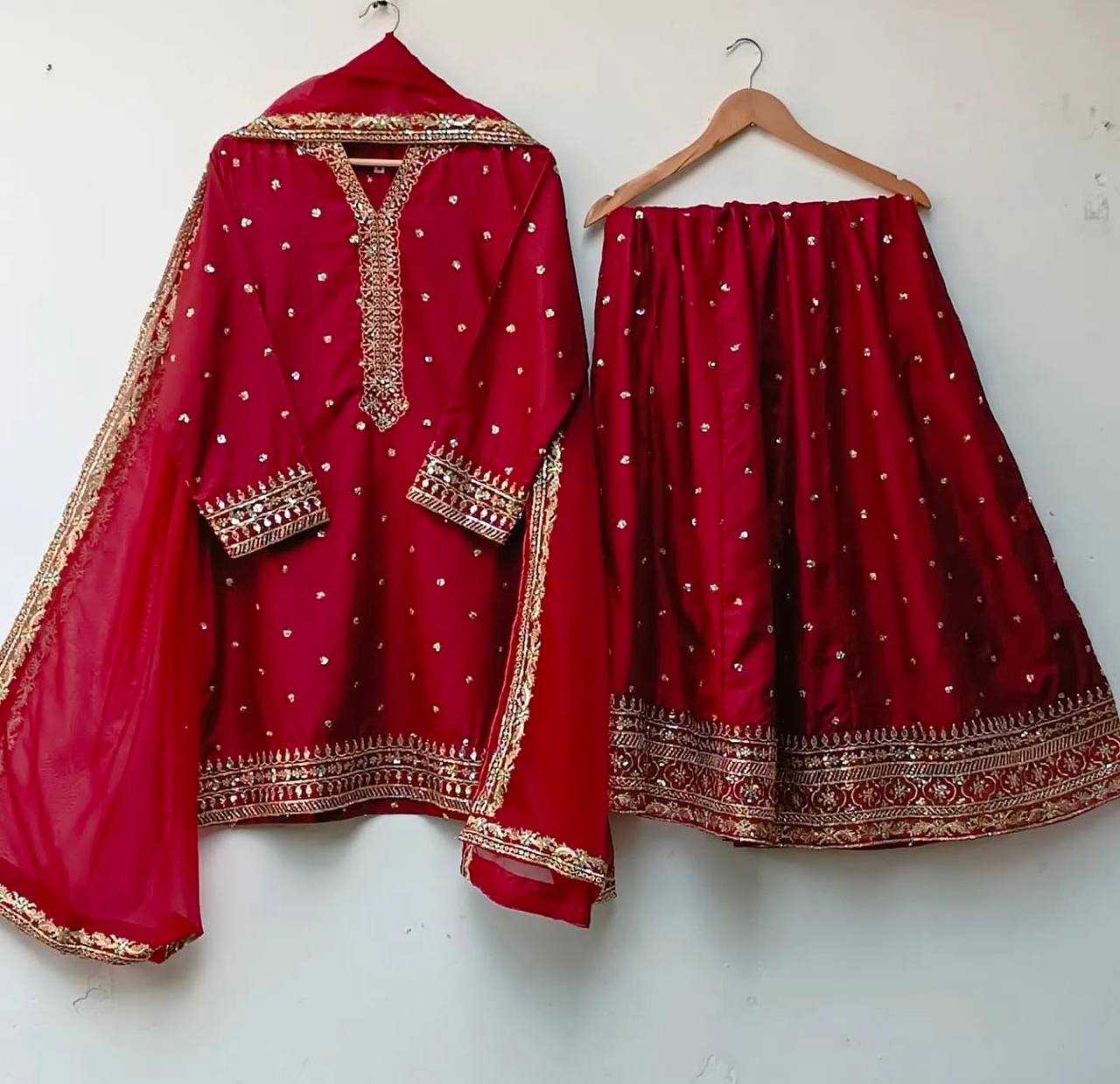 Ynf Heavy Chinnon Silk KESH506 106 Lehengas Wedding Collections Festive Collections Wholesale Silk Lehenga Embroidered Lehenga Lehenga With Dupatta Manufacturer