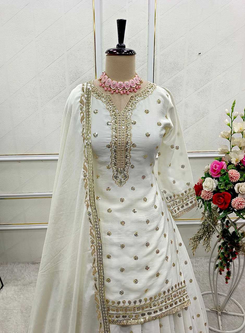Ynf Heavy Chinnon Silk KESH506 106 Lehengas Wedding Collections Festive Collections Wholesale Silk Lehenga Embroidered Lehenga Lehenga With Dupatta Manufacturer