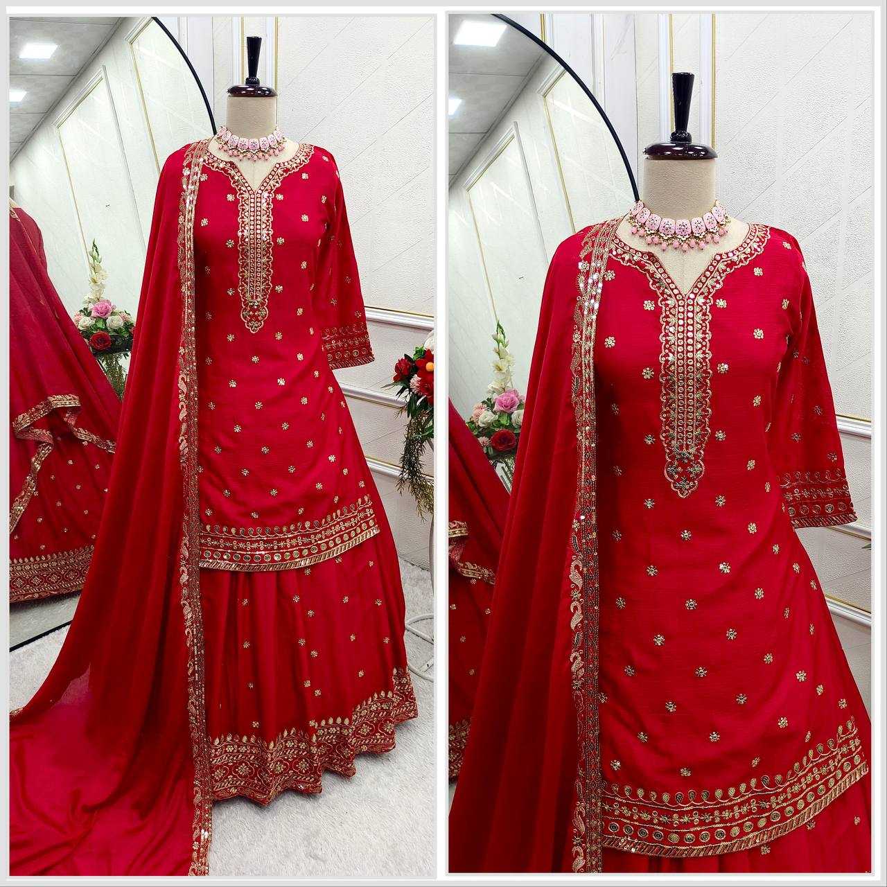 Ynf Heavy Chinnon Silk KESH506 106 Lehengas Wedding Collections Festive Collections Wholesale Silk Lehenga Embroidered Lehenga Lehenga With Dupatta Manufacturer
