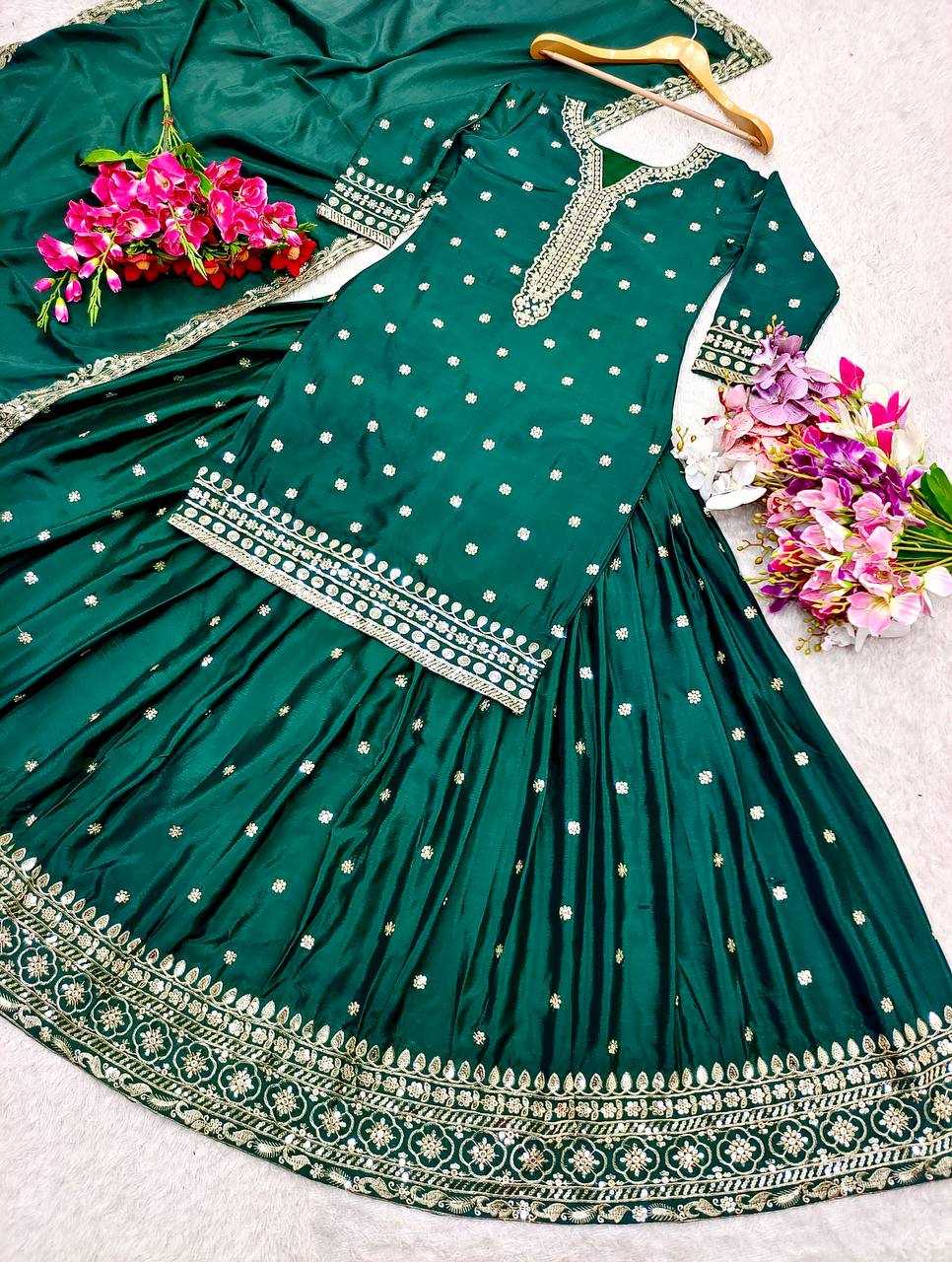 Ynf Heavy Chinnon Silk KESH506 106 Lehengas Wedding Collections Festive Collections Wholesale Silk Lehenga Embroidered Lehenga Lehenga With Dupatta Manufacturer