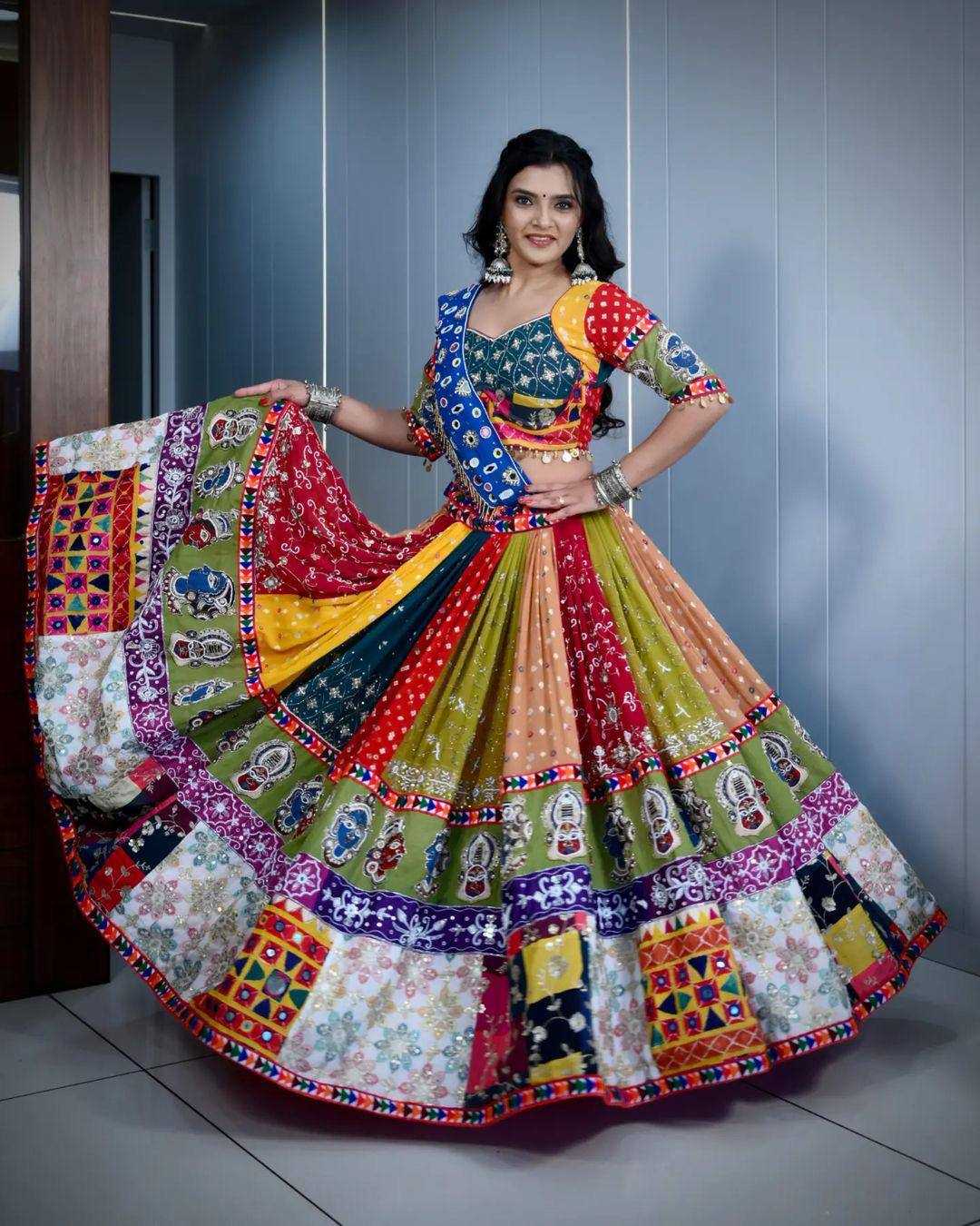 Ynf Heavy Maslin Cotton KESH492 97 Festive Collections Wholesale Navratri Chaniya Choli Manufacturer