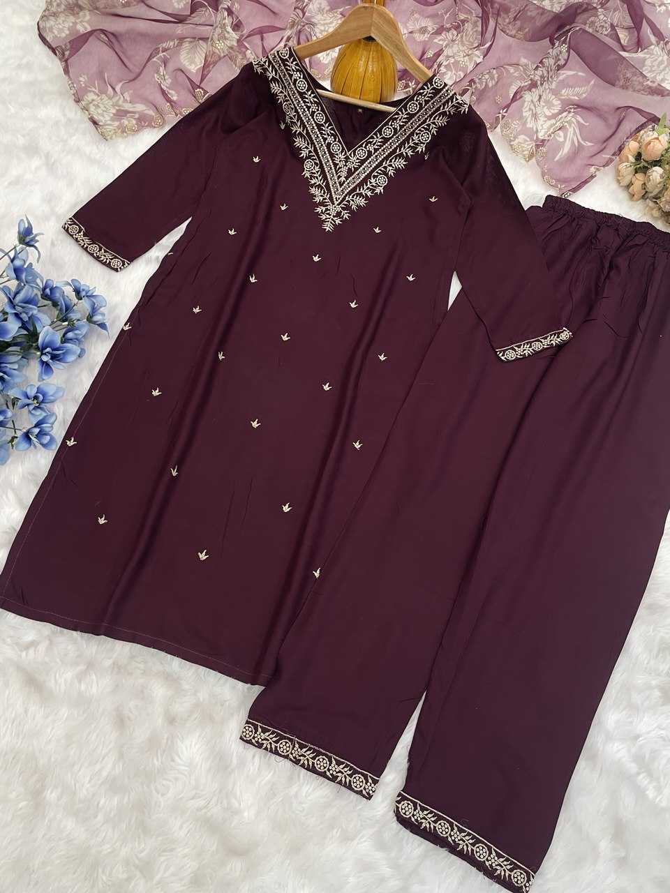 Ynf Heavy Rayon KESH510 1118 Suits & Dresses Plus Size Collections Wholesale Embroidery Suits Designer Suits Manufacturer