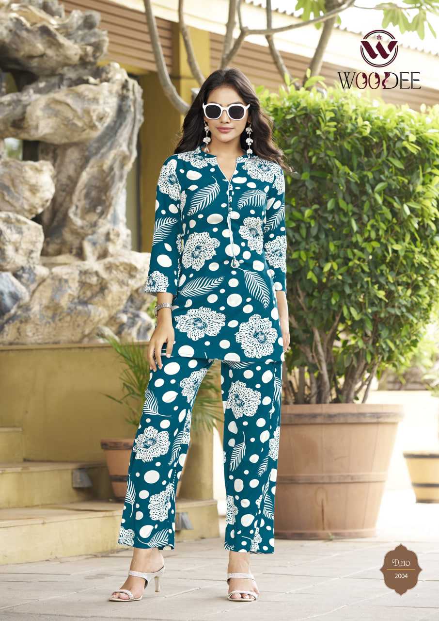 Ynf Heavy Rayon RIN190 WOODEE MOKSHA vol-2 Setwise Collections Wholesale Kurtis Catalogs Manufacturer
