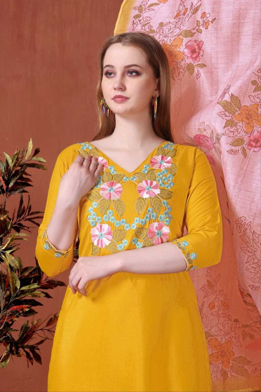 Ynf Heavy Rayon RIN222 SI-235 Kurti Wholesale Designer Kurtis Rayon Kurtis Embroidered Kurtis Manufacturer