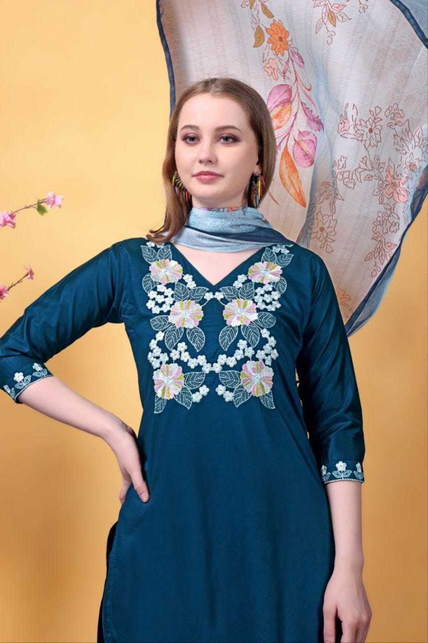 Ynf Heavy Rayon RIN222 SI-235 Kurti Wholesale Designer Kurtis Rayon Kurtis Embroidered Kurtis Manufacturer