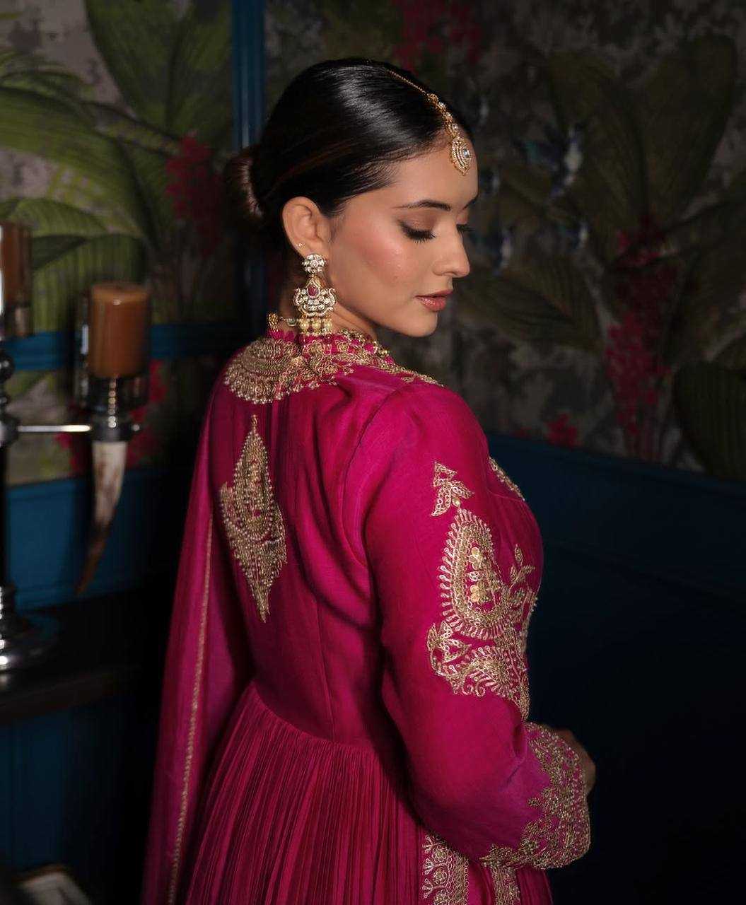 Ynf Heavy Roman Silk KESH158 10097 Suits & Dresses Wedding Collections Festive Collections Wholesale Embroidery Suits Ladies Silk Suit Designer Suits Manufacturer