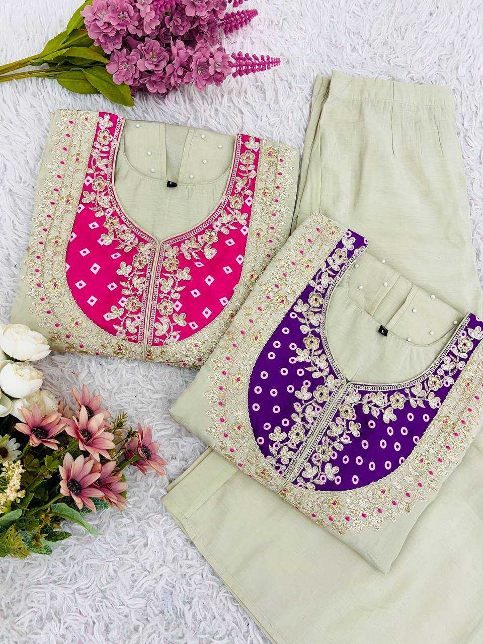Ynf Heavy Roman Silk KESH499 5277 Western Wears Wholesale Co-ord Set Manufacturer