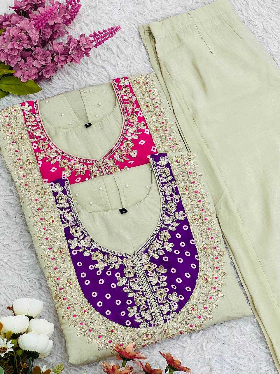Ynf Heavy Roman Silk KESH499 5277 Western Wears Wholesale Co-ord Set Manufacturer
