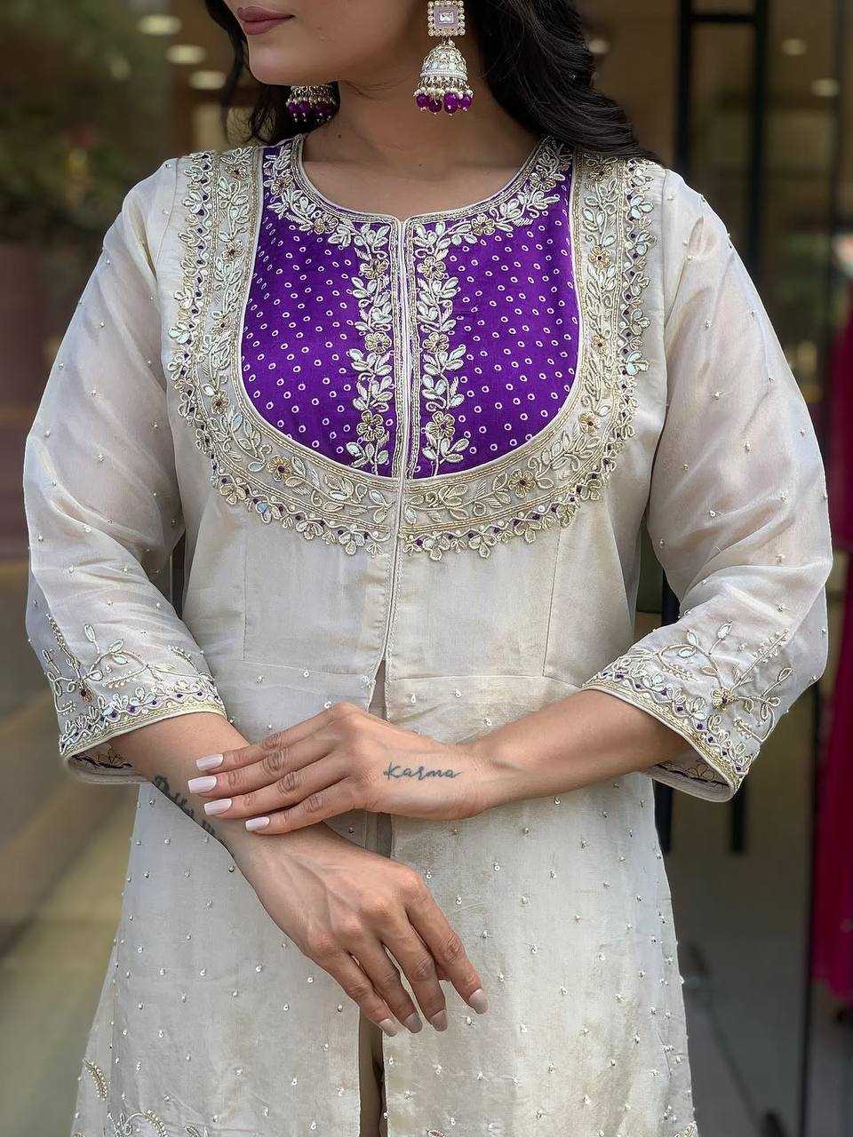 Ynf Heavy Roman Silk KESH499 5277 Western Wears Wholesale Co-ord Set Manufacturer