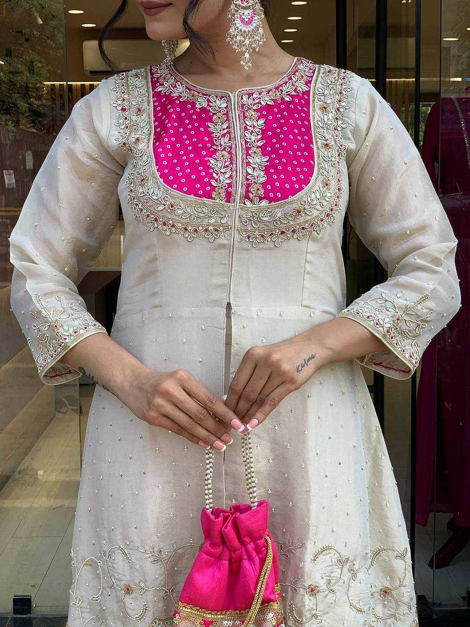 Ynf Heavy Roman Silk KESH499 5277 Western Wears Wholesale Co-ord Set Manufacturer