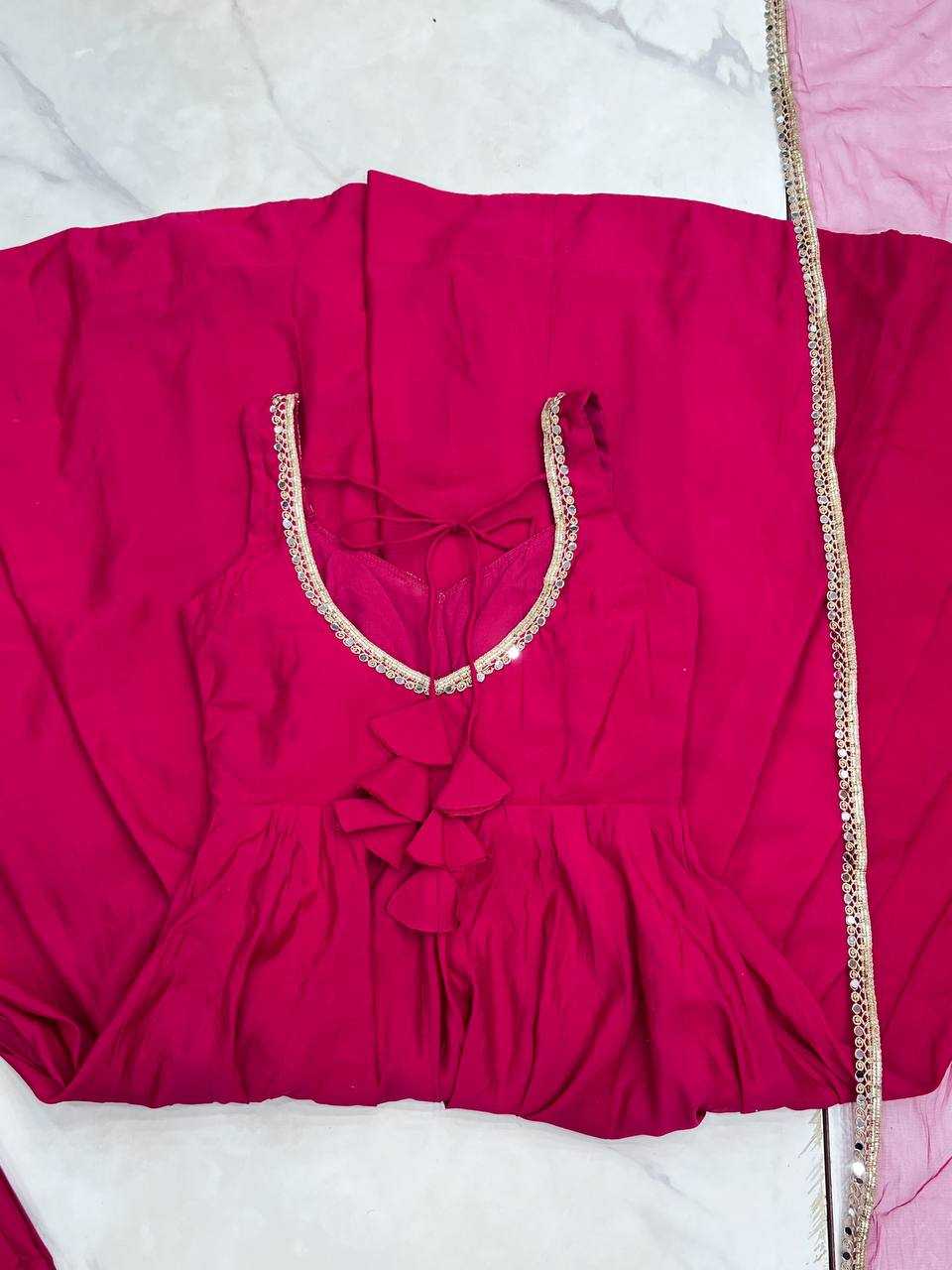 Ynf Heavy Roman Silk KESH504 285 Gowns Wedding Collections Festive Collections Wholesale Anarkali Gown Silk Gowns Gown With Dupatta Manufacturer