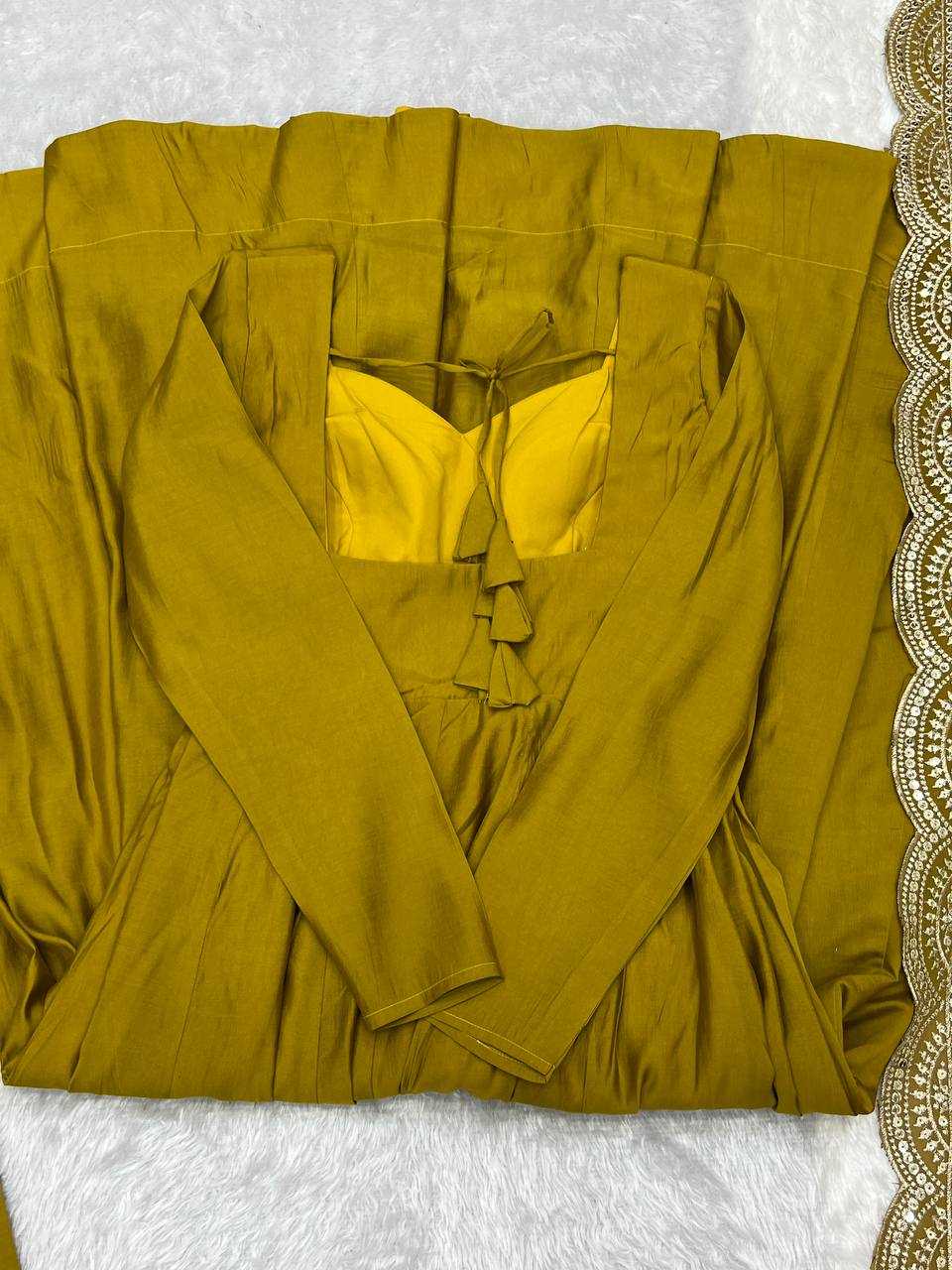 Ynf Heavy Roman Silk KESH504 40 Gowns Wedding Collections Festive Collections Wholesale Anarkali Gown Gown With Dupatta Wedding Outfits Manufacturer