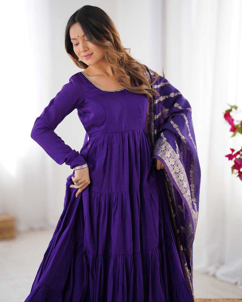 Ynf Heavy Roman Silk KESH504 47 Gowns Wedding Collections Wholesale Anarkali Gown Sangeet Outfits Manufacturer