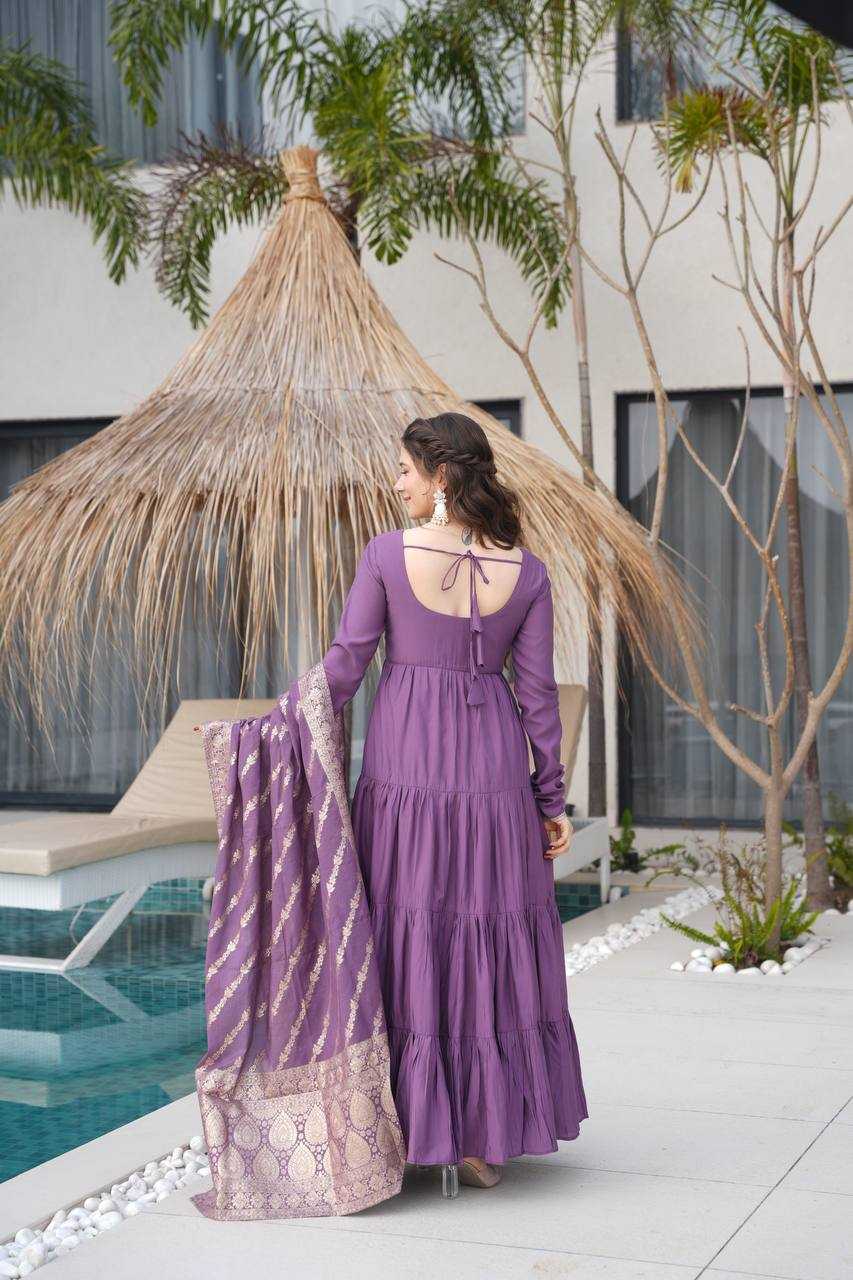 Ynf Heavy Roman Silk KESH504 47 Gowns Wedding Collections Wholesale Anarkali Gown Sangeet Outfits Manufacturer