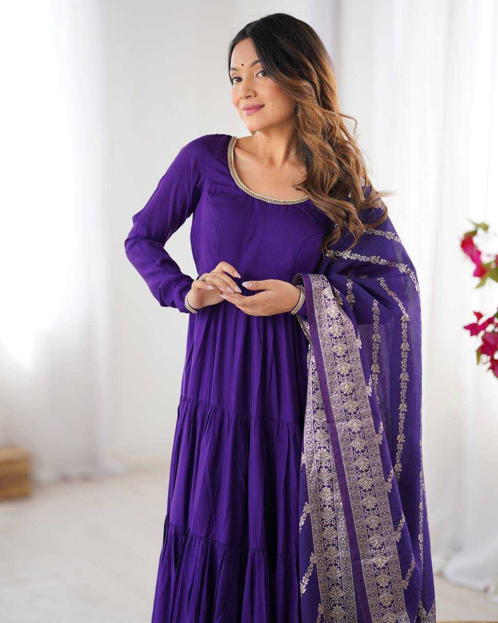 Ynf Heavy Roman Silk KESH504 47 Gowns Wedding Collections Wholesale Anarkali Gown Sangeet Outfits Manufacturer