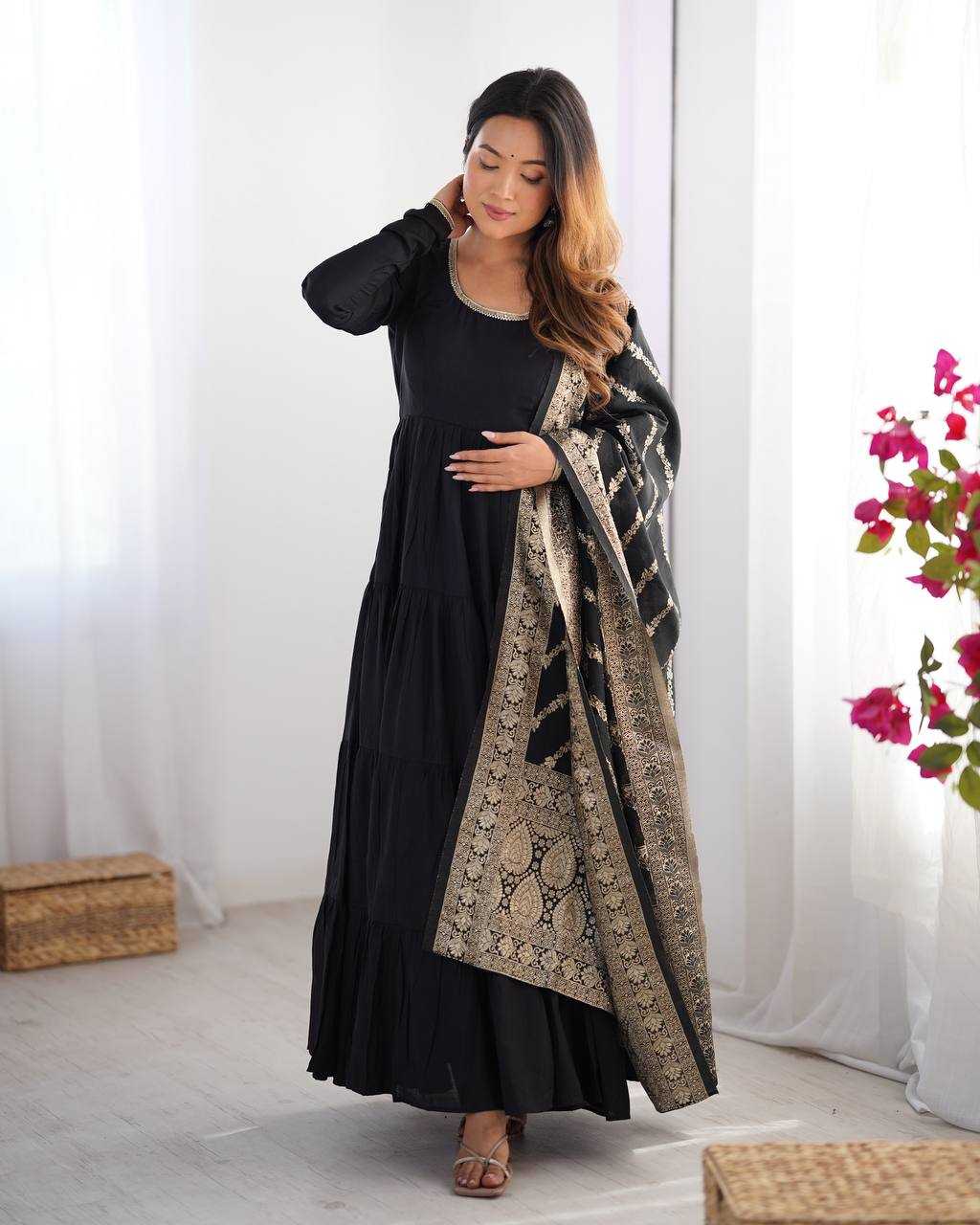 Ynf Heavy Roman Silk KESH504 47 Gowns Wedding Collections Wholesale Anarkali Gown Sangeet Outfits Manufacturer