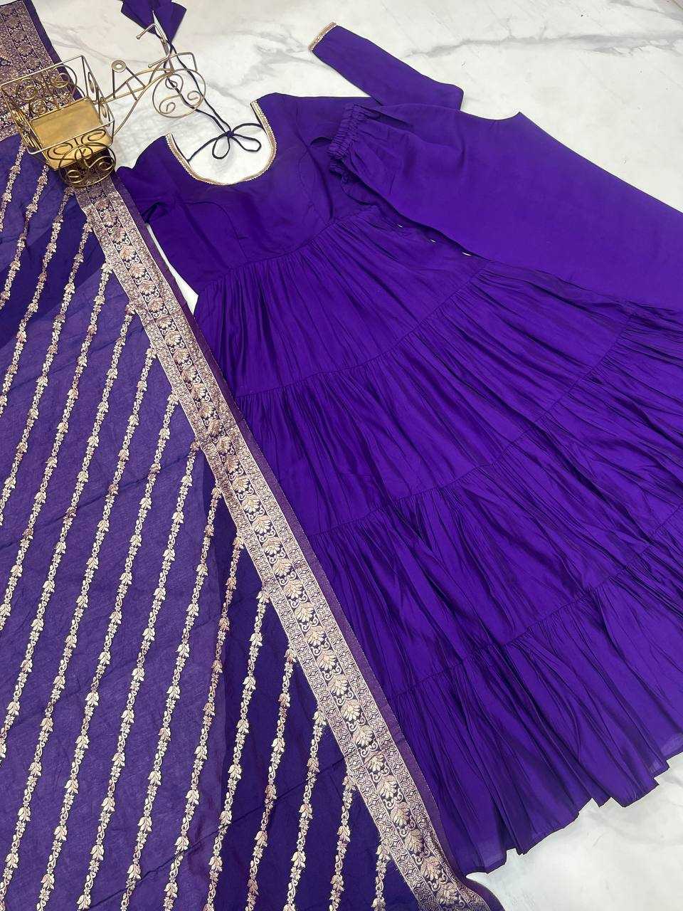 Ynf Heavy Roman Silk KESH504 47 Gowns Wedding Collections Wholesale Anarkali Gown Sangeet Outfits Manufacturer