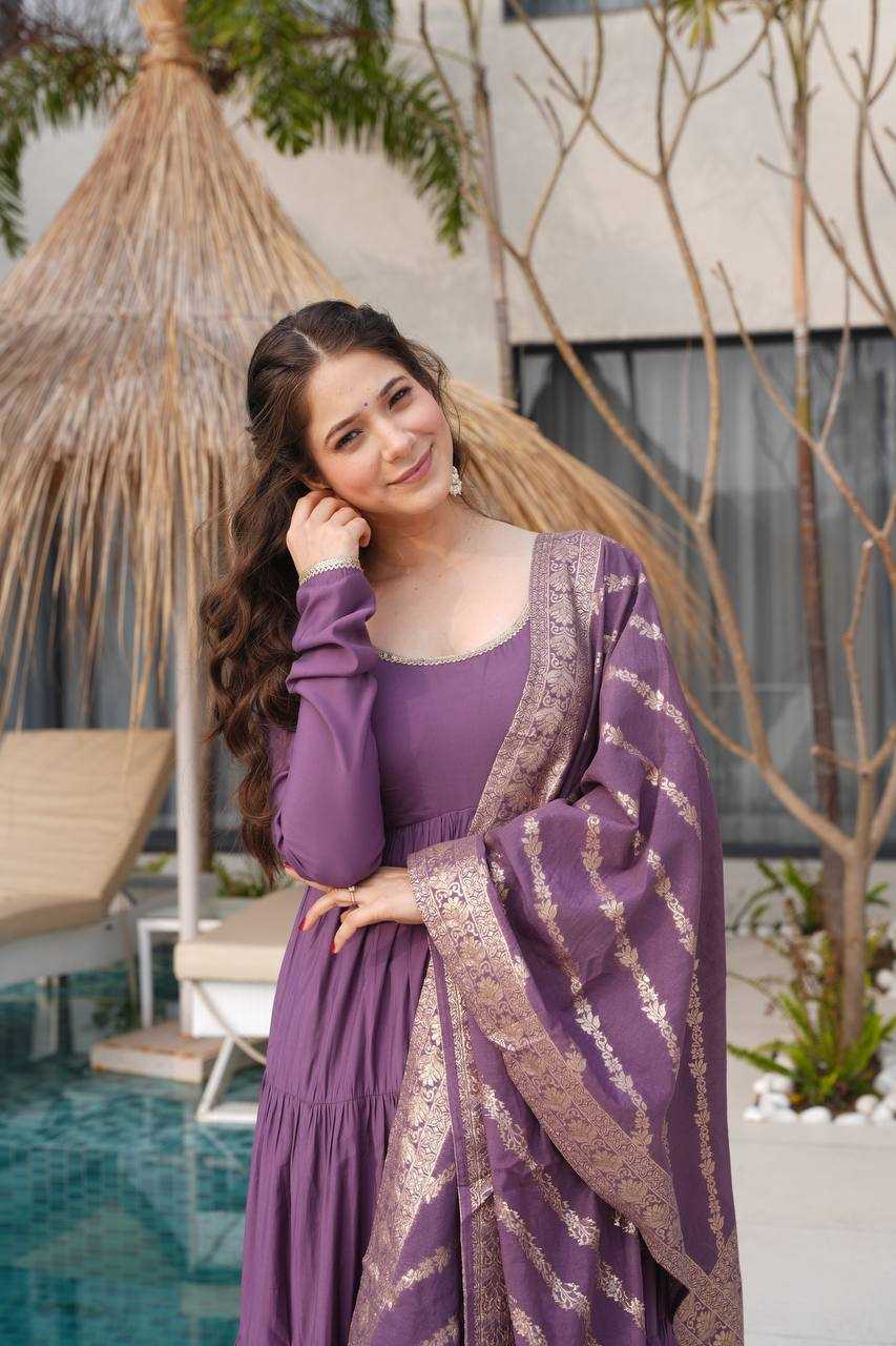 Ynf Heavy Roman Silk KESH504 47 Gowns Wedding Collections Wholesale Anarkali Gown Sangeet Outfits Manufacturer