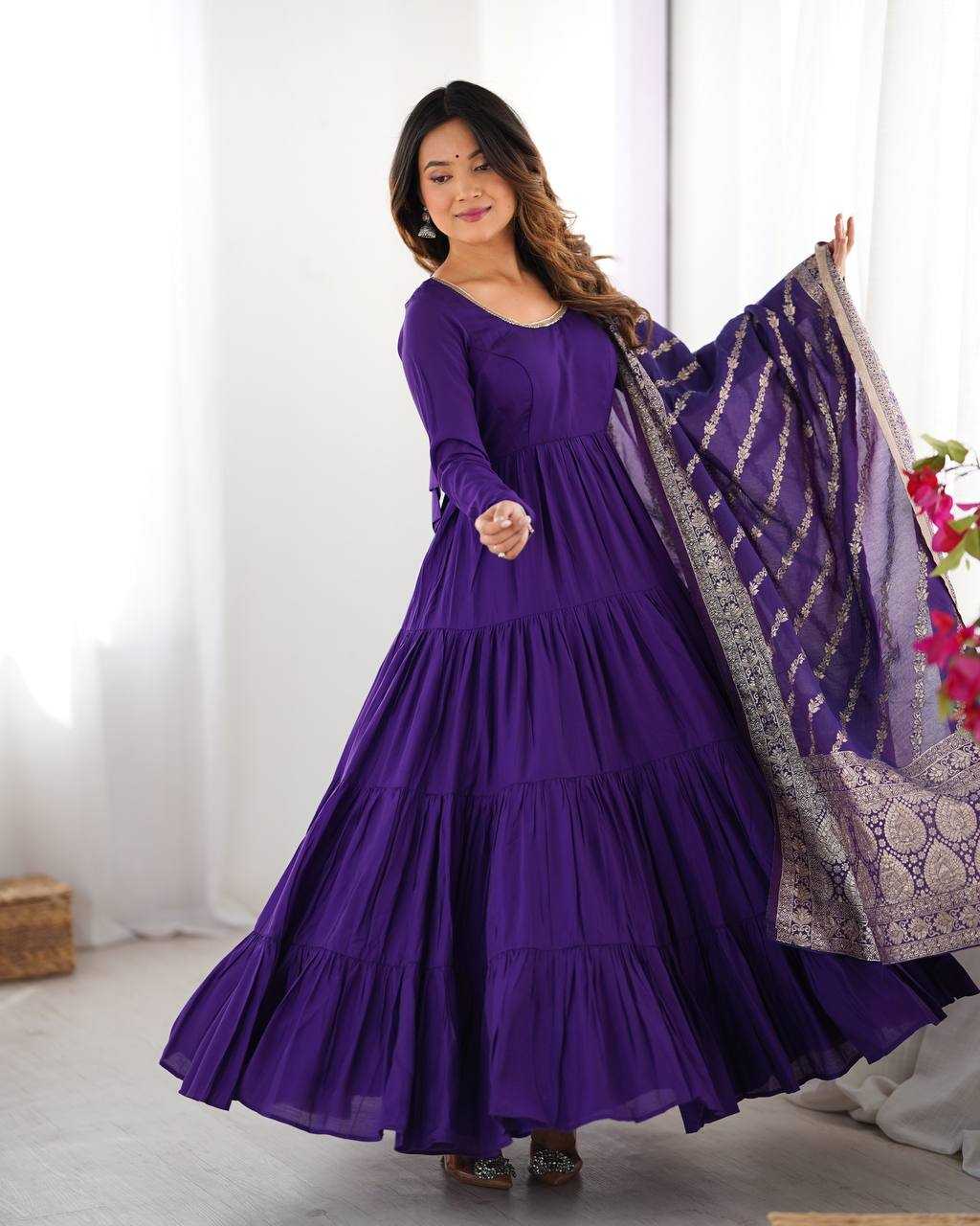 Ynf Heavy Roman Silk KESH504 47 Gowns Wedding Collections Wholesale Anarkali Gown Sangeet Outfits Manufacturer
