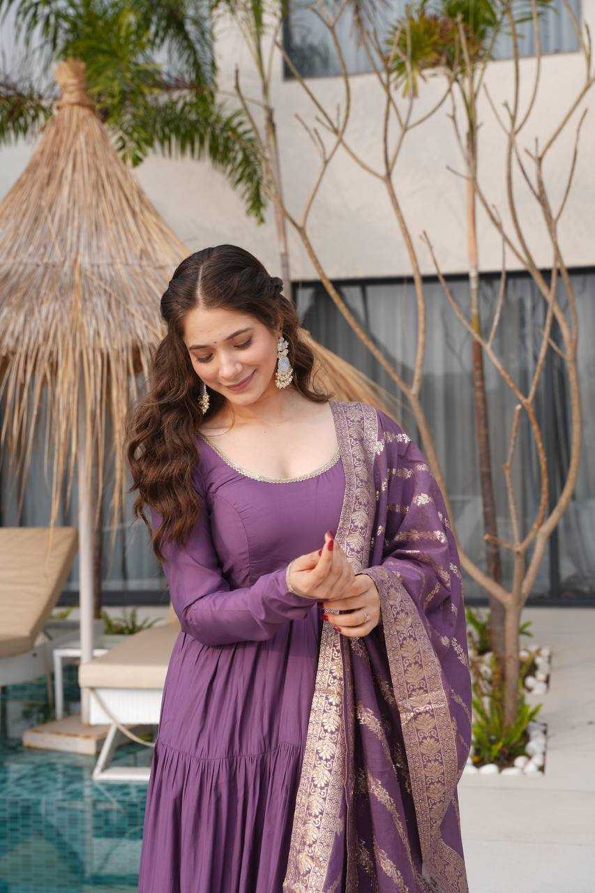 Ynf Heavy Roman Silk KESH504 47 Gowns Wedding Collections Wholesale Anarkali Gown Sangeet Outfits Manufacturer