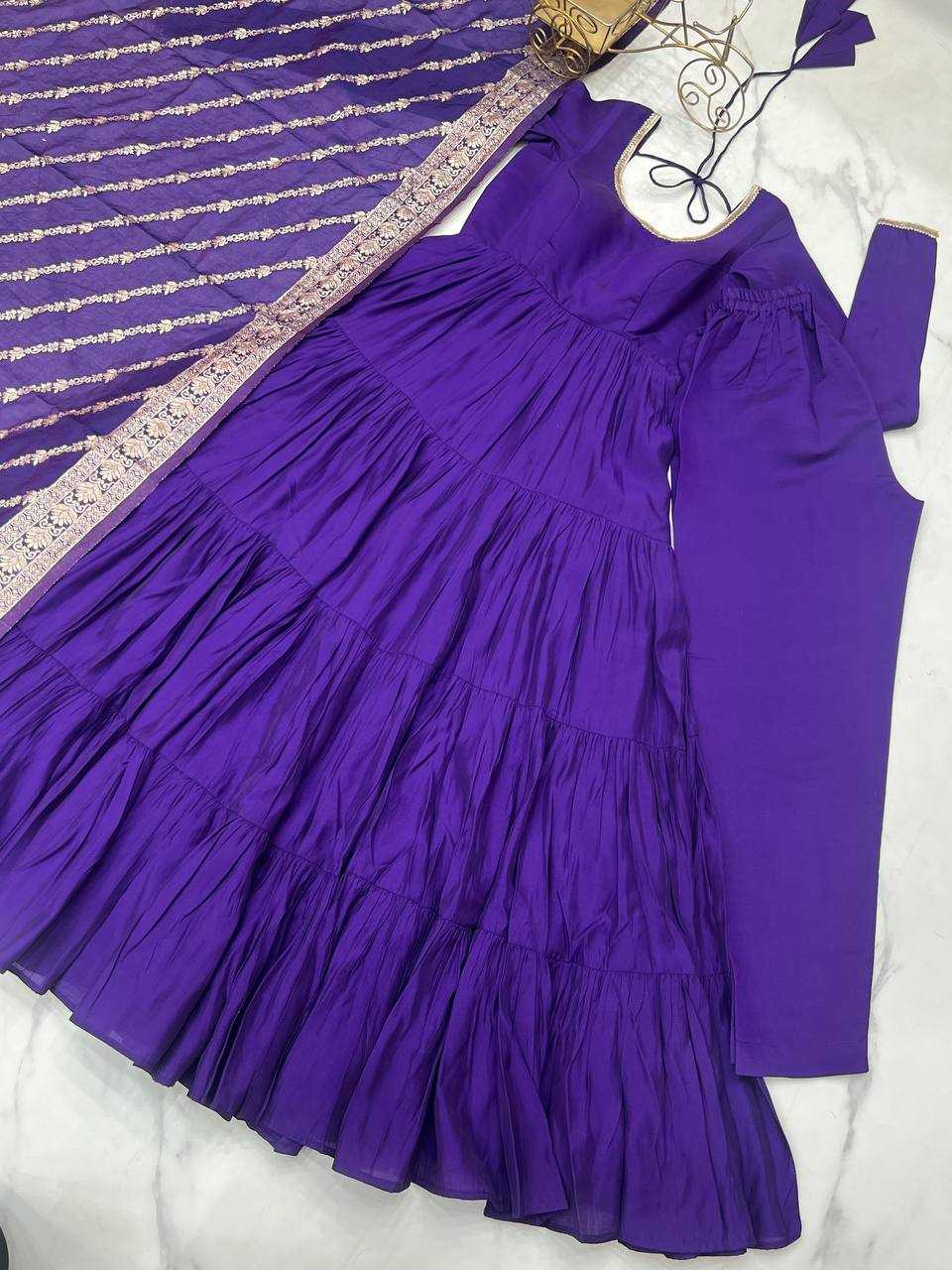 Ynf Heavy Roman Silk KESH504 47 Gowns Wedding Collections Wholesale Anarkali Gown Sangeet Outfits Manufacturer