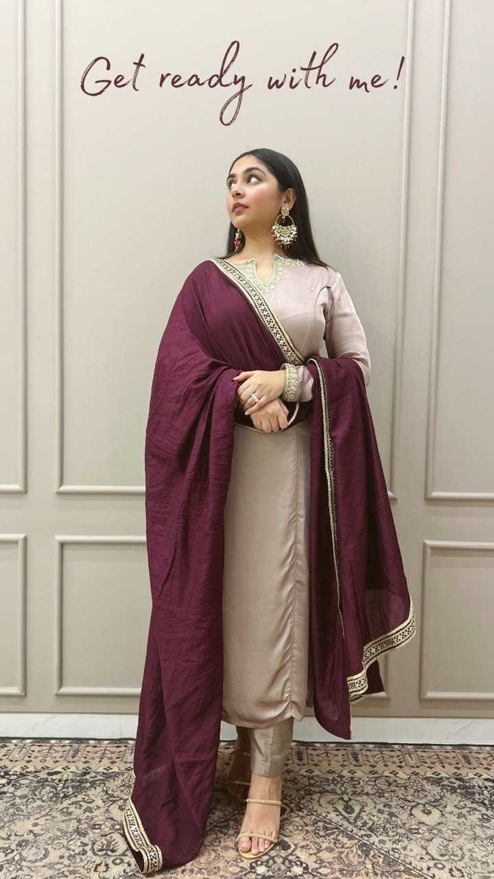 Ynf Heavy Roman Silk KESH510 1103 Suits & Dresses Plus Size Collections Wholesale Embroidery Suits Designer Suits Manufacturer