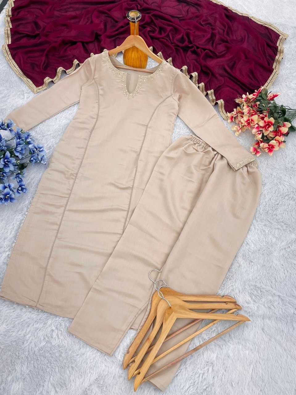 Ynf Heavy Roman Silk KESH510 1103 Suits & Dresses Plus Size Collections Wholesale Embroidery Suits Designer Suits Manufacturer