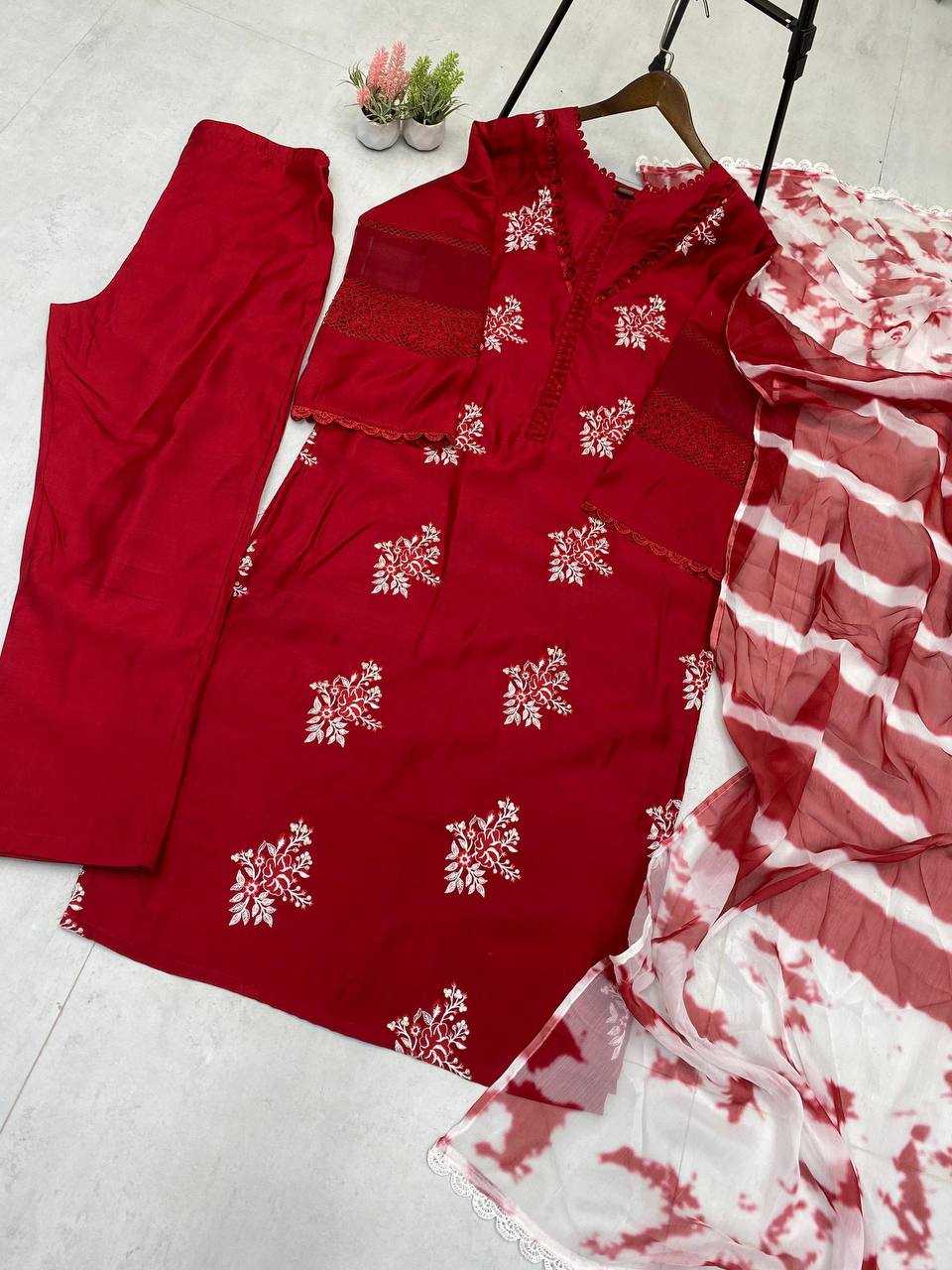 Ynf Heavy Roman Silk RIN141 1951 Suits & Dresses Wedding Collections Festive Collections Wholesale Embroidery Suits Ladies Silk Suit Wedding Outfits Manufacturer