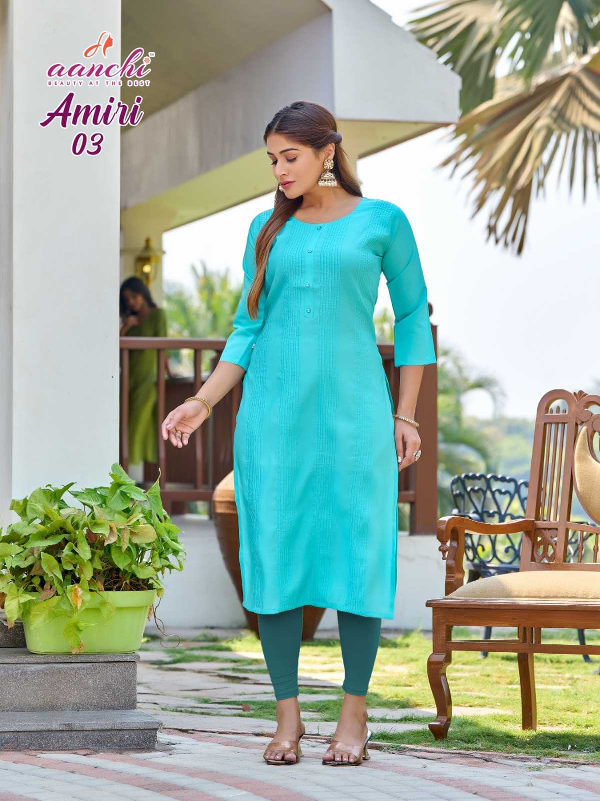 Ynf Heavy Roman Silk RIN190 AANCHI-AMIRI Setwise Collections Wholesale Kurtis Catalogs Manufacturer