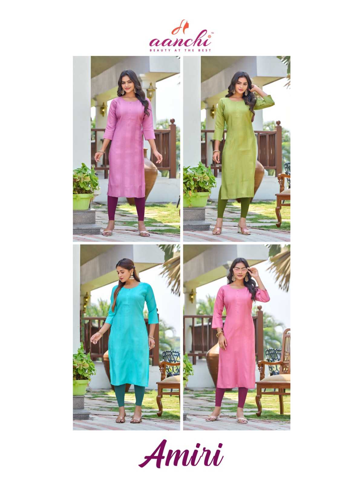 Ynf Heavy Roman Silk RIN190 AANCHI-AMIRI Setwise Collections Wholesale Kurtis Catalogs Manufacturer