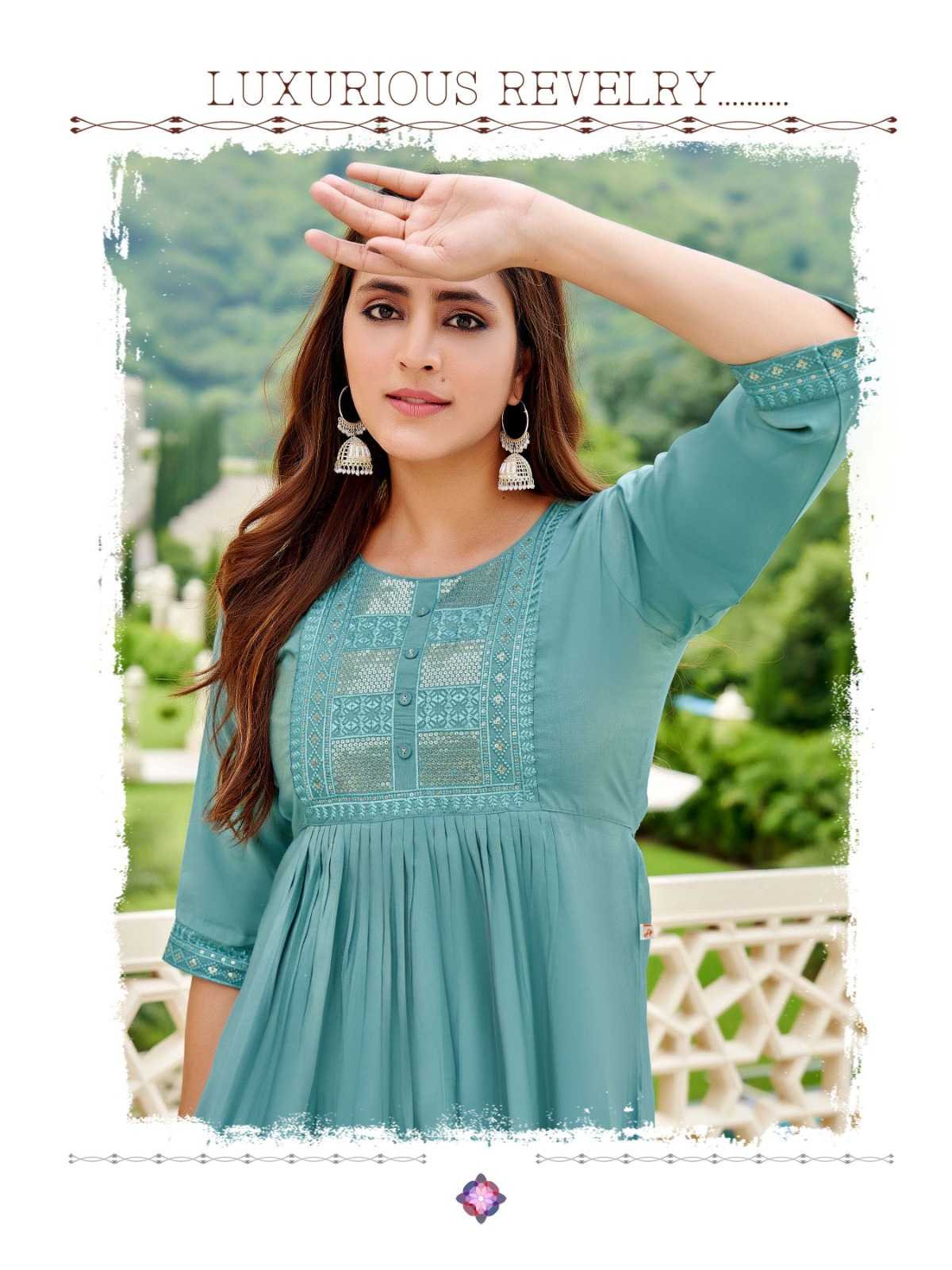 Ynf Heavy Roman Silk RIN190 AANCHI-FARISHTA 2.0 Setwise Collections Wholesale Gowns Catalogs Manufacturer