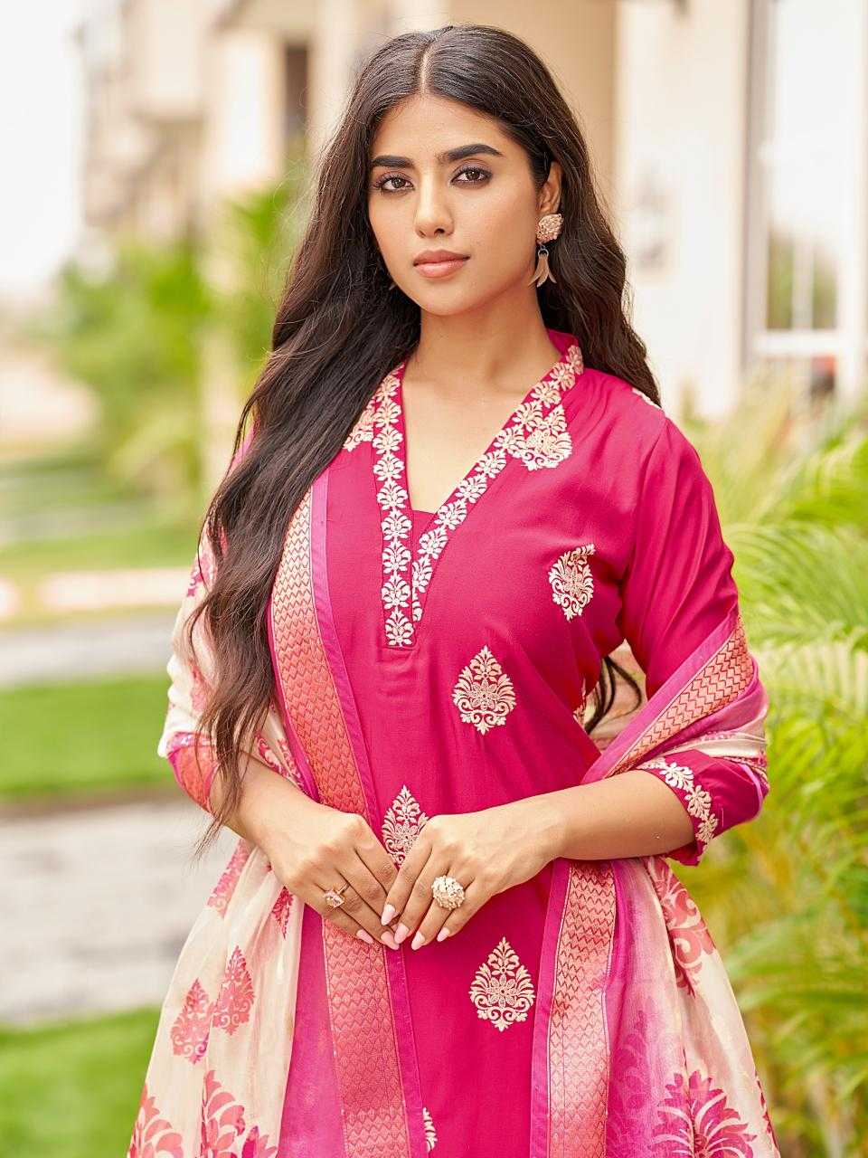 Ynf Heavy Roman Silk RIN190 AANCHI-HONEY Setwise Collections Wholesale Dresses & Suits Catalogs Manufacturer