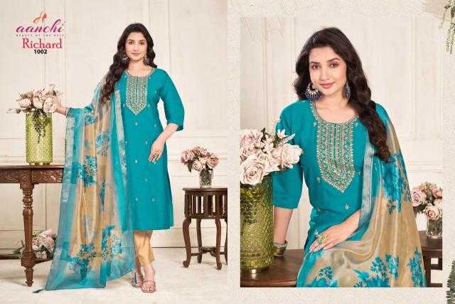 Ynf Heavy Roman Silk RIN190 AANCHI-RICHARD Setwise Collections Wholesale Dresses & Suits Catalogs Manufacturer