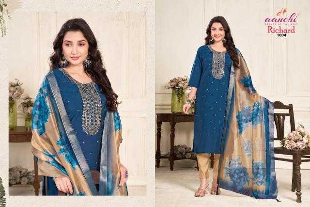 Ynf Heavy Roman Silk RIN190 AANCHI-RICHARD Setwise Collections Wholesale Dresses & Suits Catalogs Manufacturer