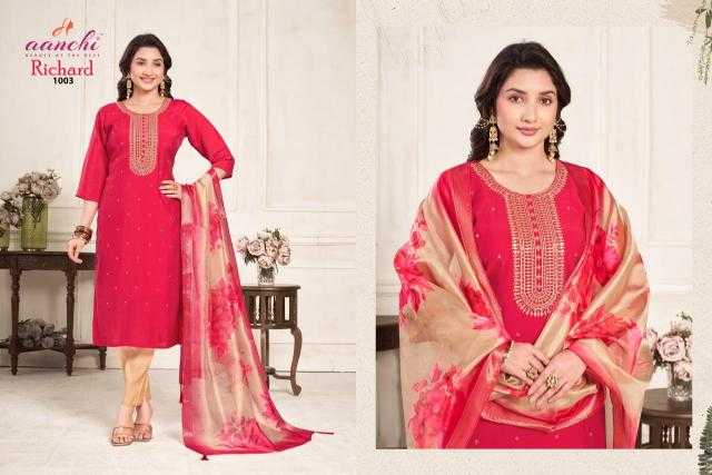 Ynf Heavy Roman Silk RIN190 AANCHI-RICHARD Setwise Collections Wholesale Dresses & Suits Catalogs Manufacturer