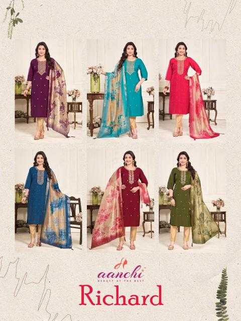 Ynf Heavy Roman Silk RIN190 AANCHI-RICHARD Setwise Collections Wholesale Dresses & Suits Catalogs Manufacturer